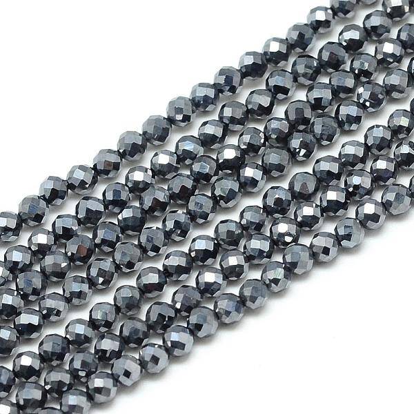 Terahertz Stone Beads Strands