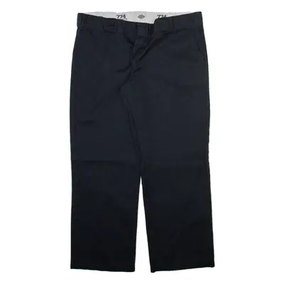DICKIES 774 Workwear Womens Trousers Black Regular Straight W36 L28