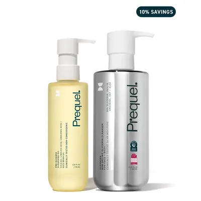 THE GLEANSING DUO - Pre-Gleanse Cleansing Oil + Gleanser 50% Glycerin Cleanser