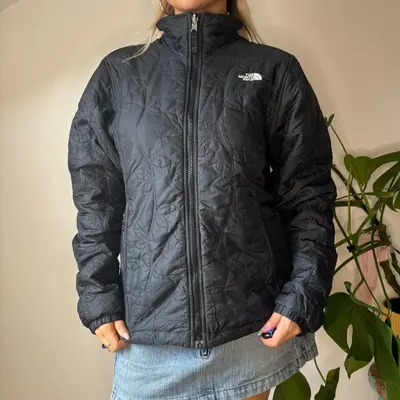 The North Face Puffer - Medium Black Nylon Blend