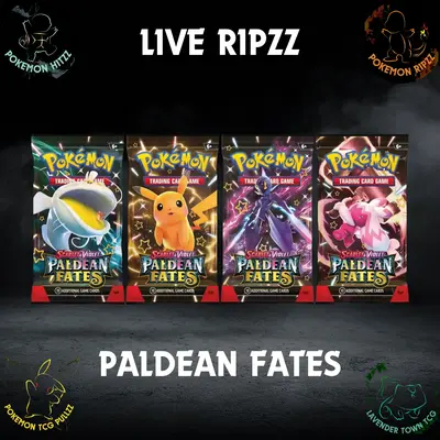 Pokemon Paldean Fates Booster Packs