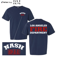 9-1-1 TV Show LAFD T-shirt, Retro Evan Buckley Unisex T-shirt, Nine Eleven Tee, 911 TV Series T-shirt, Unisex Comfort Cotton ...