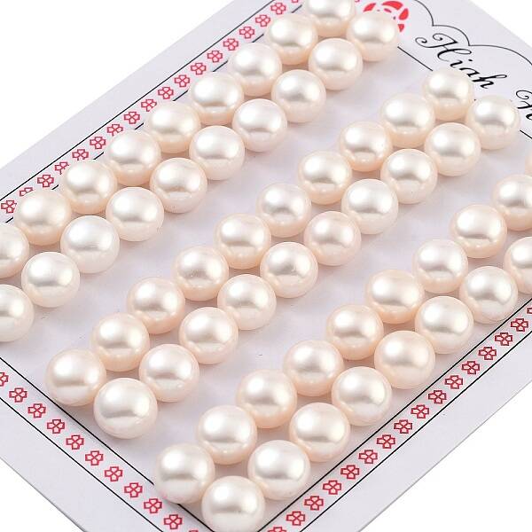 Grade 6A Natural Cultured Freshwater Pearl Beads
