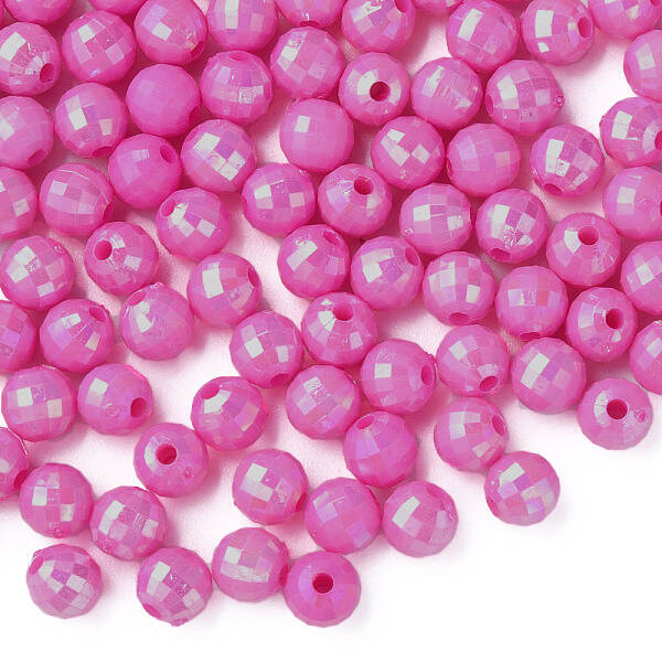 Opaque Acrylic Beads