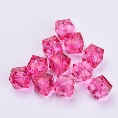 Transparent Acrylic Beads