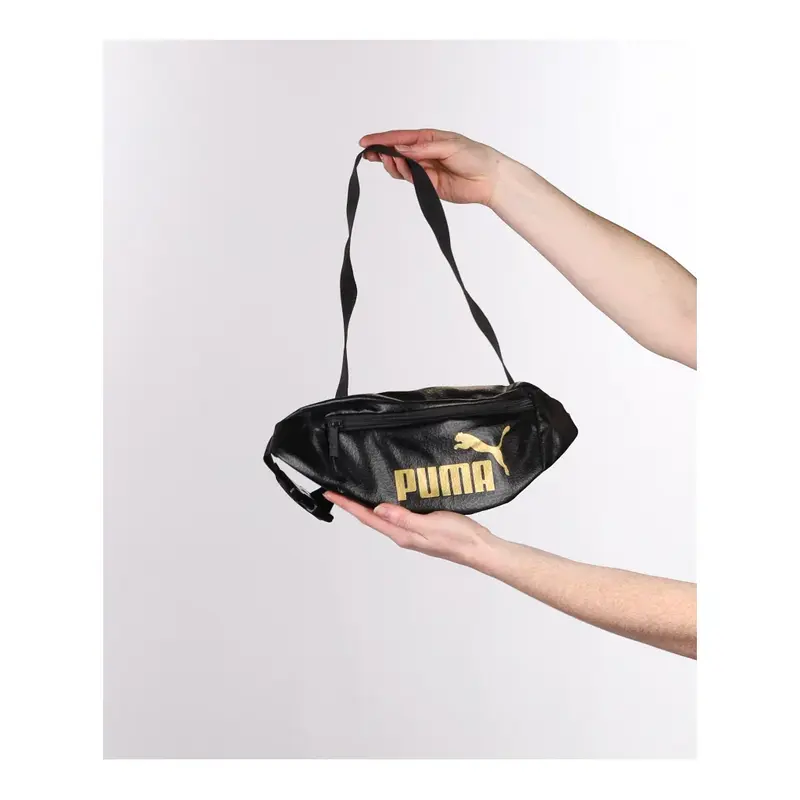Puma Spellout Bumbag - No Size Black Leather | Size: no size