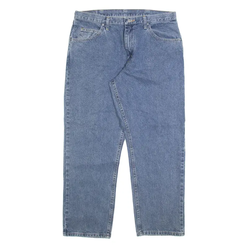 WRANGLER Mens Jeans Blue Regular Straight W36 L30