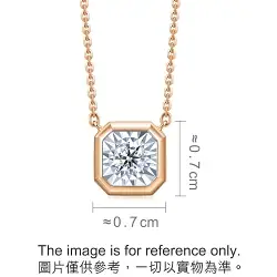 'Fantasy' 18K White & Red Gold Diamond Necklace