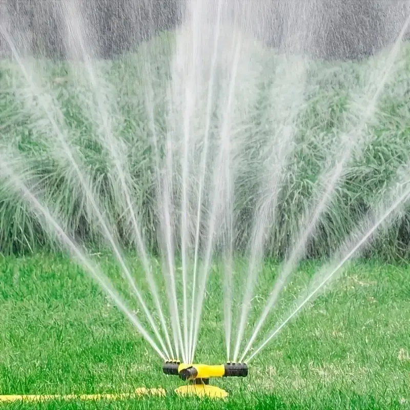 360° Automatic Rotating Garden Sprinkler, 1 Count Yard Lawn Sprinkler, Watering Device