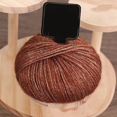 Mohair Glitter Yarn