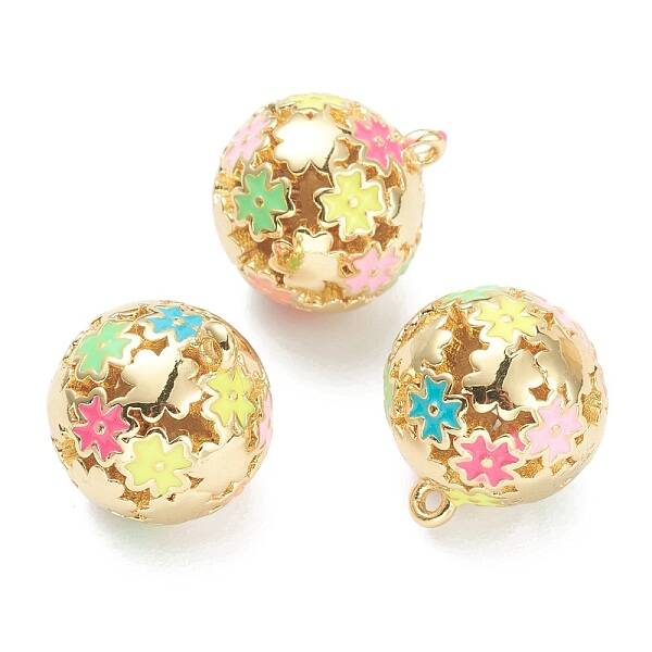 Brass Enamel Charms