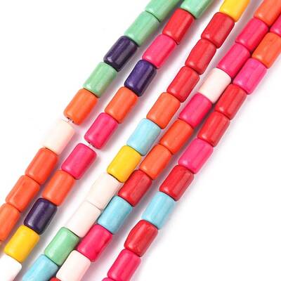 Synthetic Turquoise Beads Strands