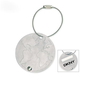 50 Customized World Traveler Globe-Shaped Security ID Luggage Tag ...