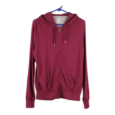 Nike Spellout Hoodie - Medium Purple Cotton