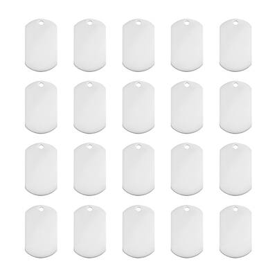 20Pcs 201 Stainless Steel Pendants