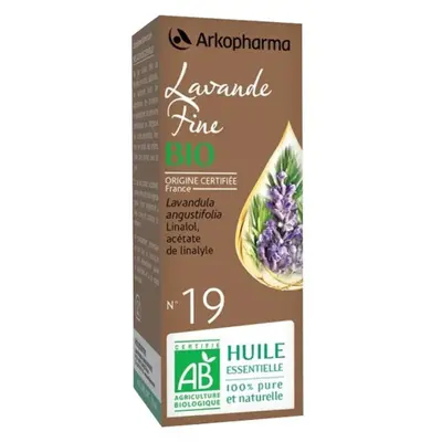 Arkopharma Olfae Essential Oil N°19 Organic Fine Lavender (Lavandula Angustifolia) 10ml