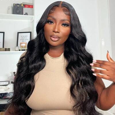 ISEE Body Wave Block Wig With Optional Replaceable Tops