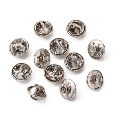 Iron Lapel Pin Backs