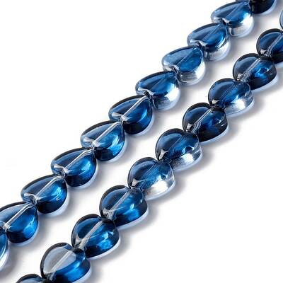 Transparent Glass Beads Strand