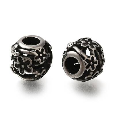 304 Stainless Steel European Beads