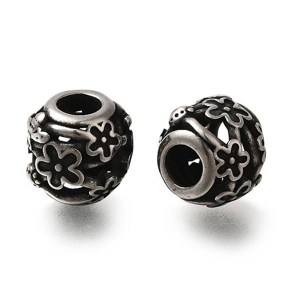 304 Stainless Steel European Beads