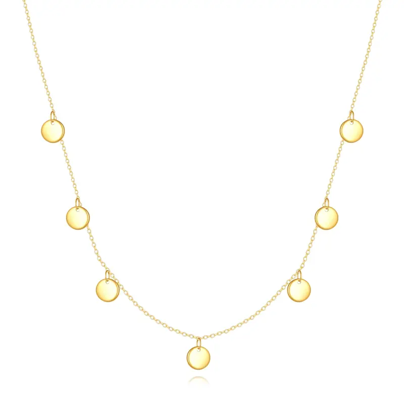14K Gold Pendant Necklace