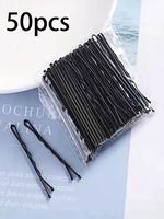 Women's Street Trend Minimalist Bobby Clip, Mother's Day Gift, 50pcs/set Trendy Chic Side Pin, Chic Korean All-match Hair Acc...