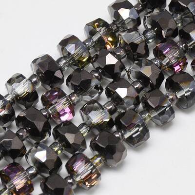 Electroplate Glass Beads Strands