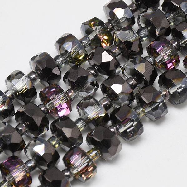 Electroplate Glass Beads Strands