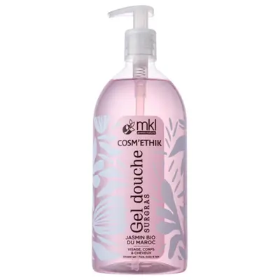 MKL Green Nature - Cosm'Ethik - Organic Moroccan Jasmine Surgras Shower Gel 1L