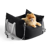 Lesure Booster Seat Car Bed - Waterproof Dog Booster Seat with Clip-On Safety Leash, Thickened Memory Foam Filling, Up to 25l...