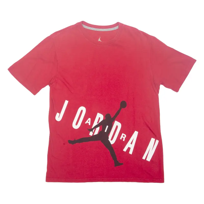 AIR JORDAN Mens T-Shirt Red M
