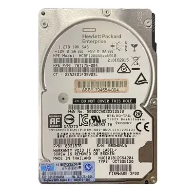 794554-004 HP 1.2TB 6Gb/s SAS 10000 2.5-inch Hard Drive