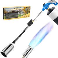 Weed Torch Propane Burner,High Output 1,800,000 BTU Weed Burner, Propane Blow Torch with Self Igniting and Flame Control Valv...