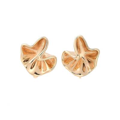 Brass Stud Earrings Finding for Women