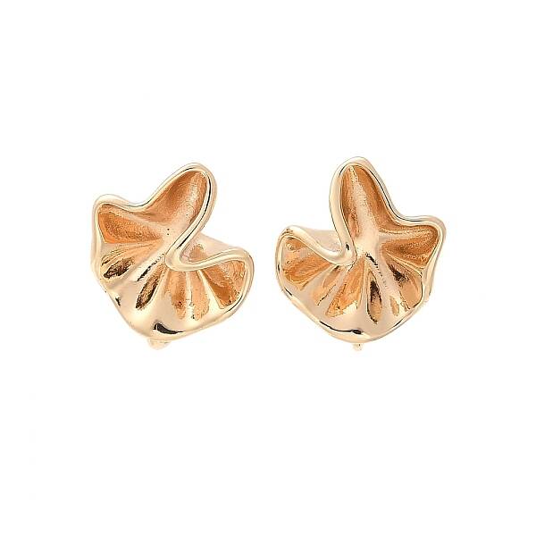 Brass Stud Earrings Finding for Women
