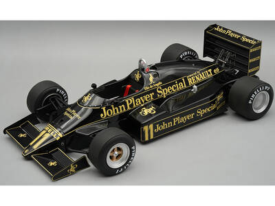 Lotus 94T #11 Elio de Angelis John Player Special Team Lotus Formula One F1 Dutch GP (1983) with Display Case Mythos Ser...