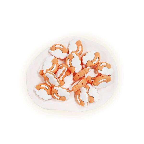 Cloud Food Grade Eco-Friendly Silicone Beads