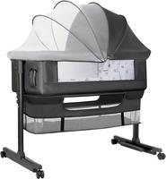 Baby Bassinet, Baby Basinet Bedside Sleeper, Easy to Fold Portable Crib Side Bassinet 2025 new Style Girl/boy bassinets, beds...