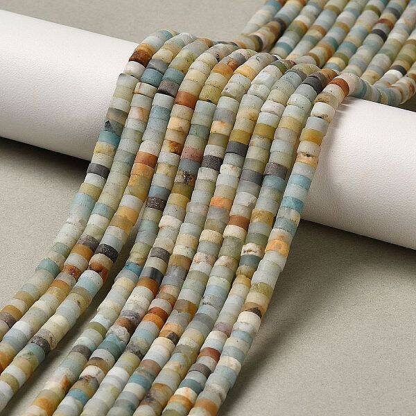 Natural Flower Amazonite Beads Strands