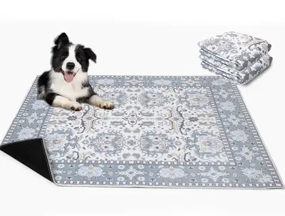 Lovewag Washable Dog Pads, Nordic Forst, Pack of 2, Eco-Friendly and Leak-Proof Design, 36\