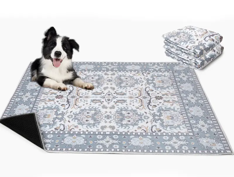 Lovewag Washable Dog Pads, Nordic Forst, Pack of 2, Eco-Friendly and Leak-Proof Design, 36\