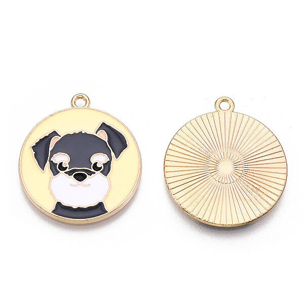 Eco-Friendly Alloy Enamel Pendants