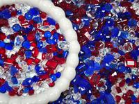 (Live Stream Special Color) Mixed Pointed Back Crystal Glass Rhinestones for Nails Arts and DIY