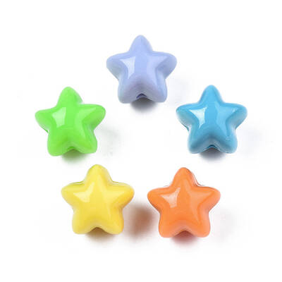 Opaque Acrylic Beads