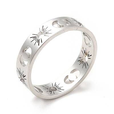 201 Stainless Steel Finger Rings for Women