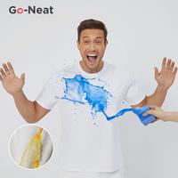 PatPat Go-Neat Water Repellent and Stain Resistant T-Shirts for Adult and Kids Men's Fashion Prevent Stains Drink Spill Sauce...