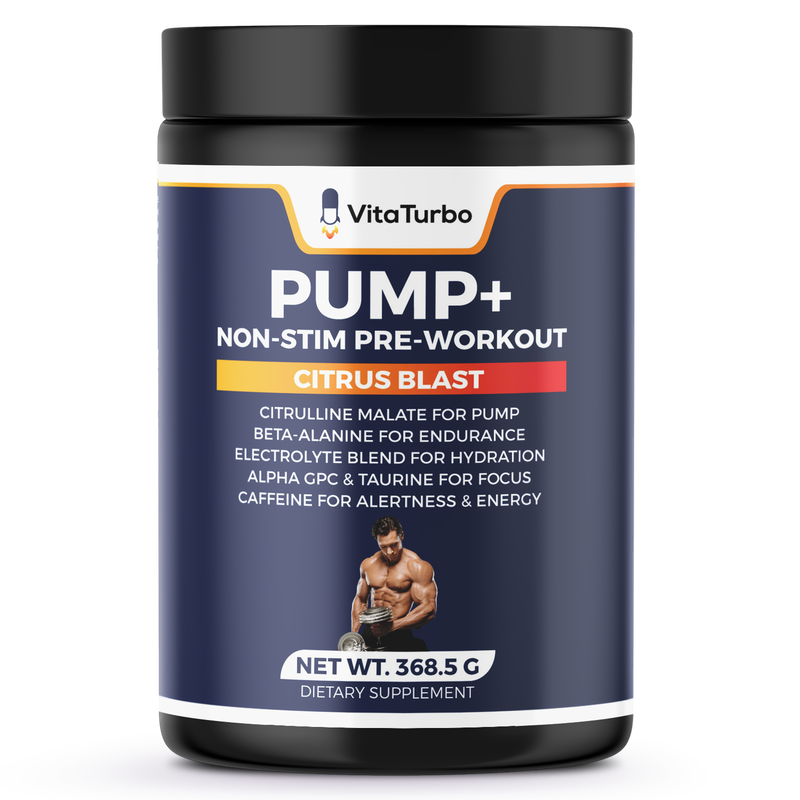 Pump Non-Stim Pre-Workout (Citrus Blast) - 368.5 Grams