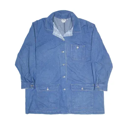 KORET CITY BLUES Denim Jacket Blue 90s Womens 2XL