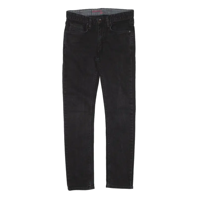 VANS Jeans Black Denim Slim Straight Boys W26 L27